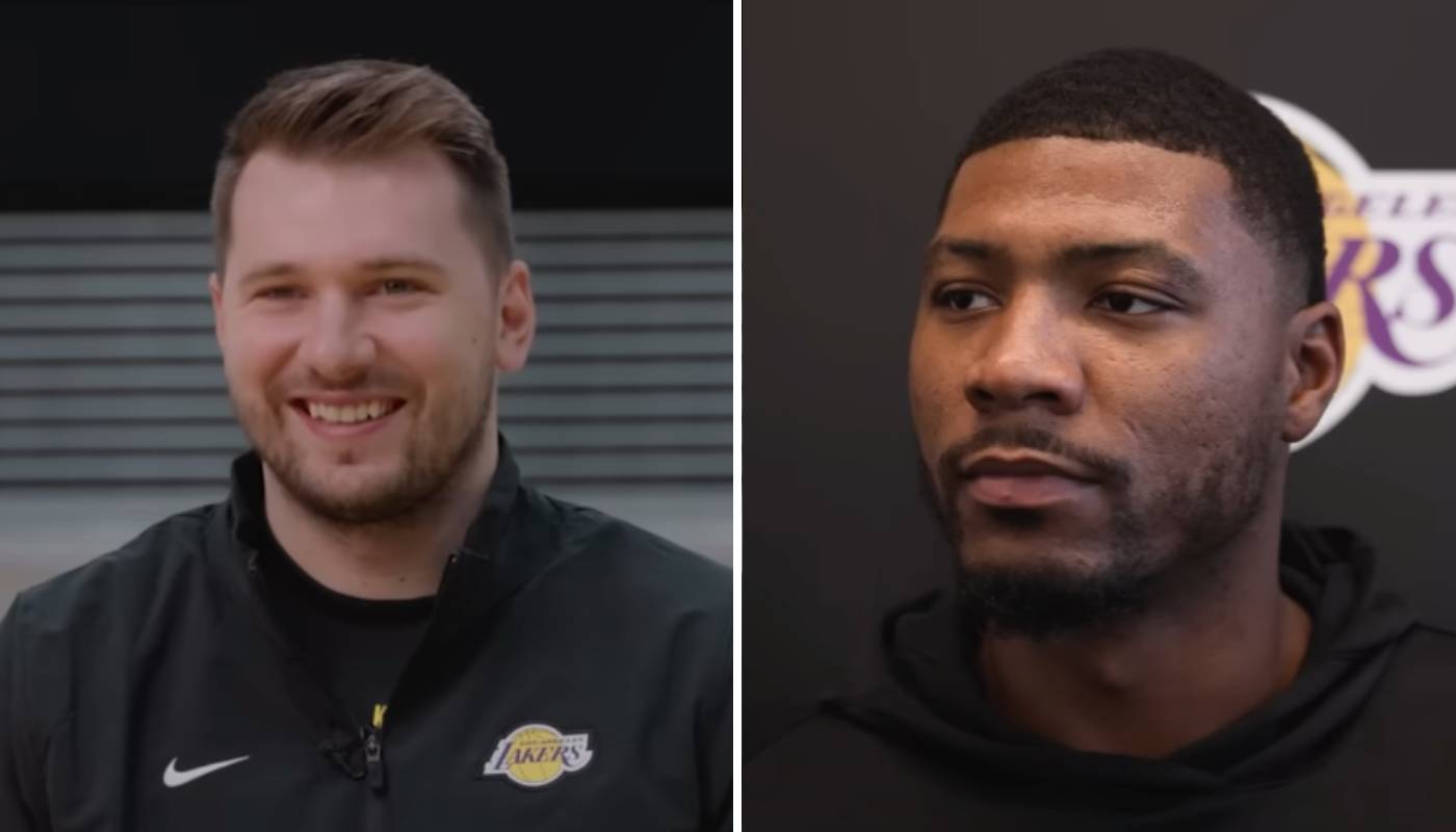 Luka Doncic et la nouvelle recrue des Lakers, Marcus Smart