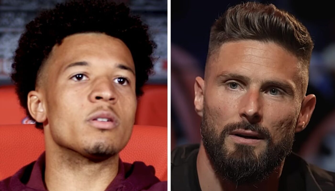 Tiago Santos et Olivier Giroud
