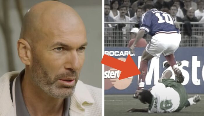 Zinédine Zidane commente son carton rouge contre l'Arabie saoudite