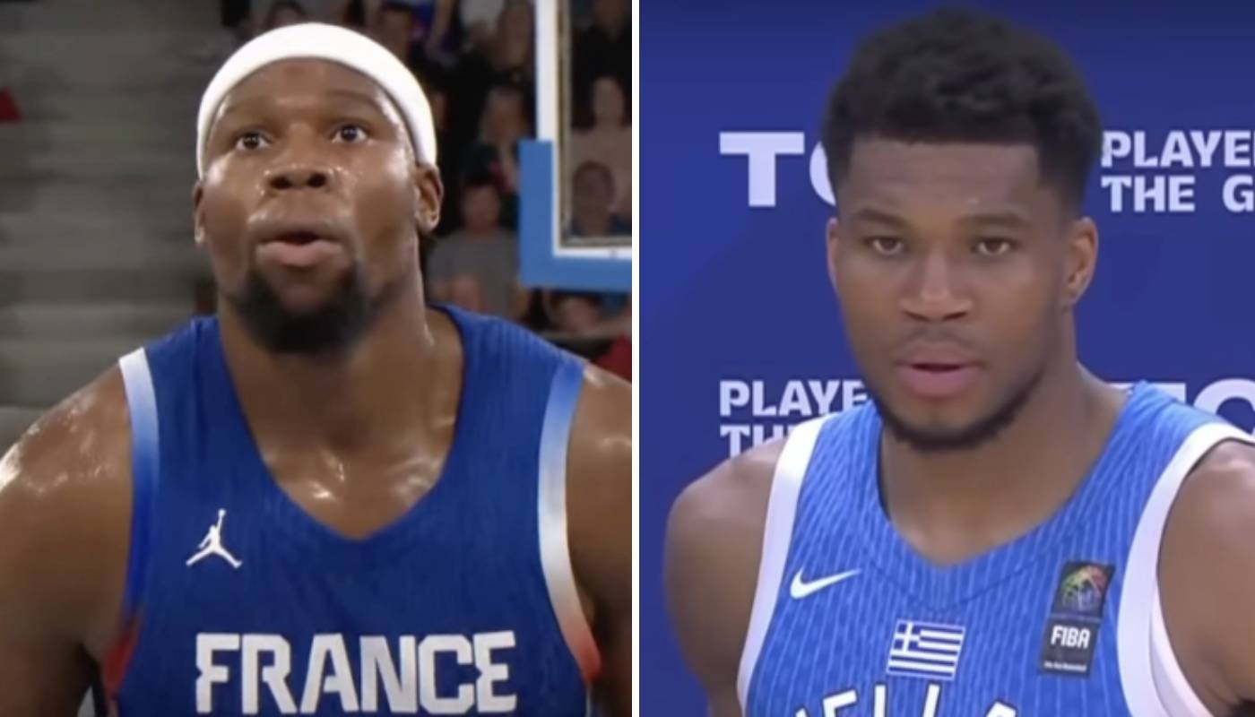 Guerschon Yabusele et Giannis Antetokounmpo