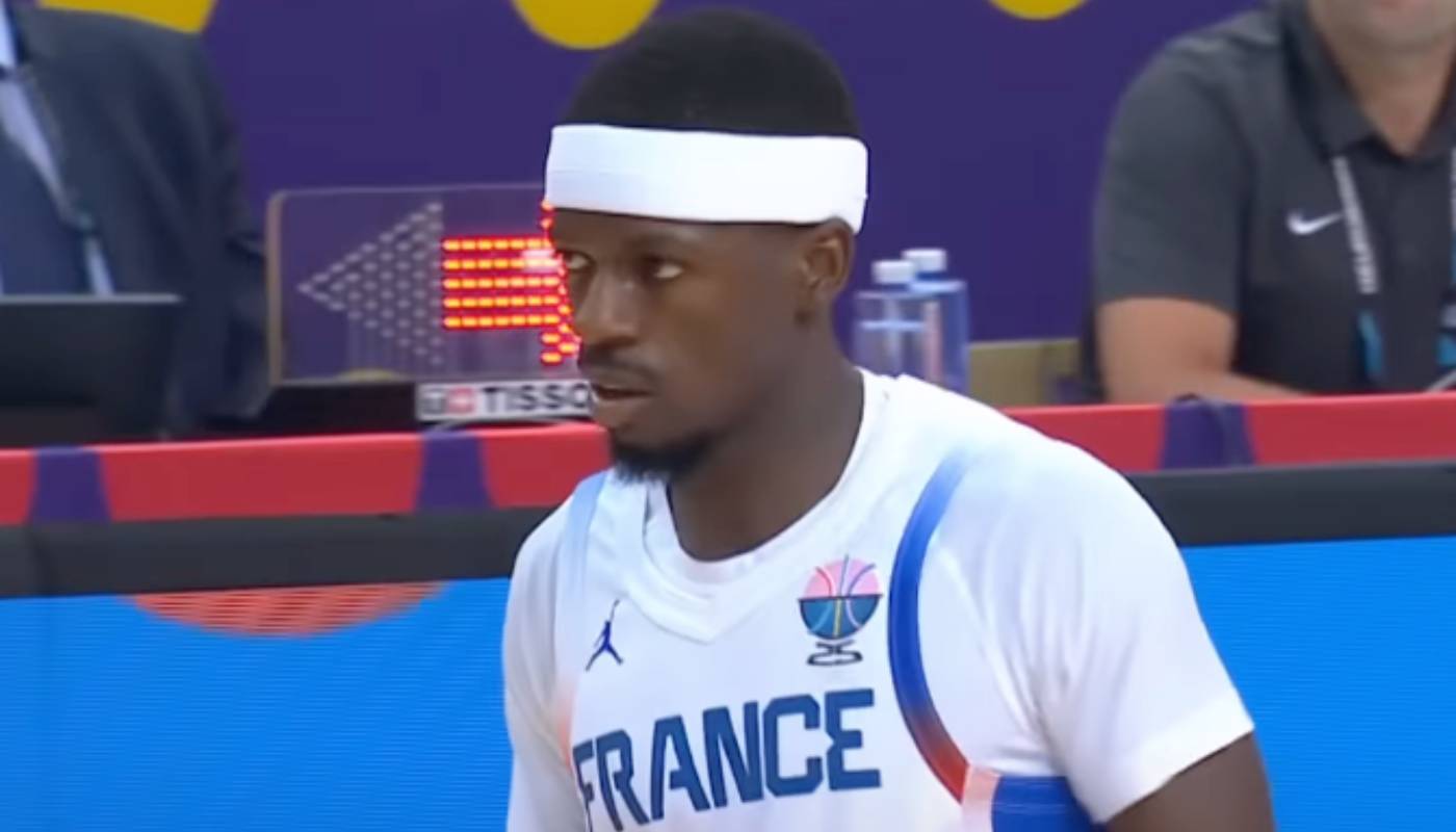 Sylvain Francisco avec les Bleus