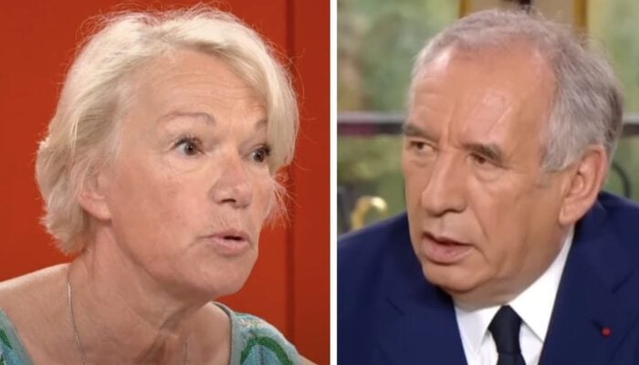 Brigitte Lahaie et François Bayrou