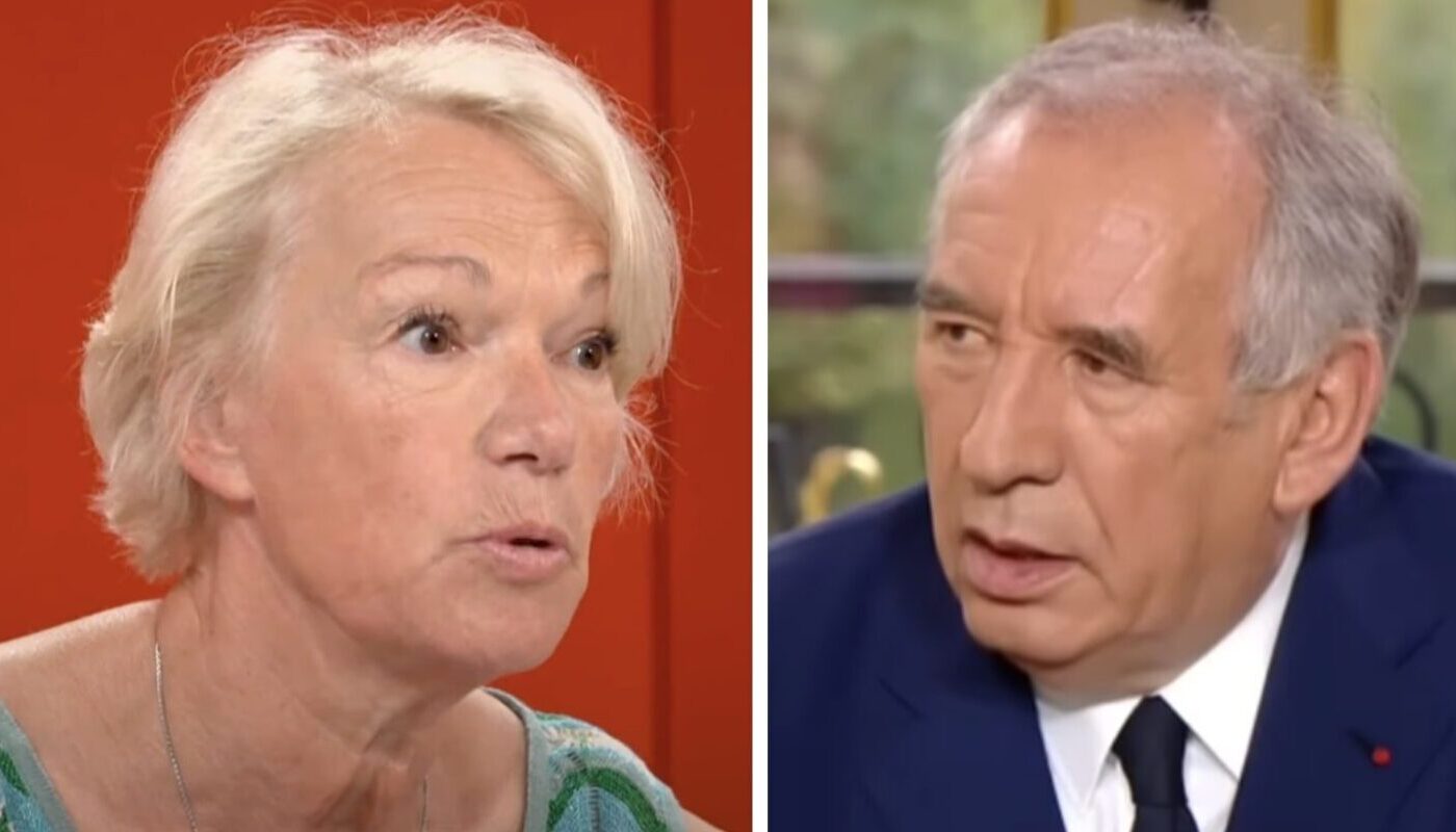 Brigitte Lahaie et François Bayrou