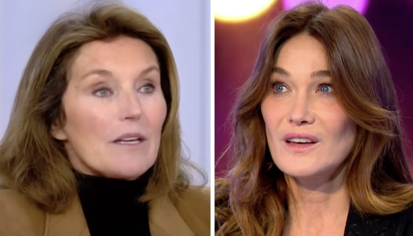 Cécilia Attias et Carla Bruni