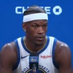 NBA – Loin du Heat, le tacle viral de Jimmy Butler aux Warriors : « Il faut toujours un méchant »