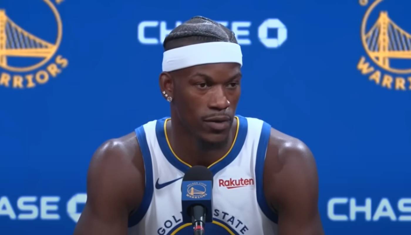 Jimmy Butler en interview pour les Warriors