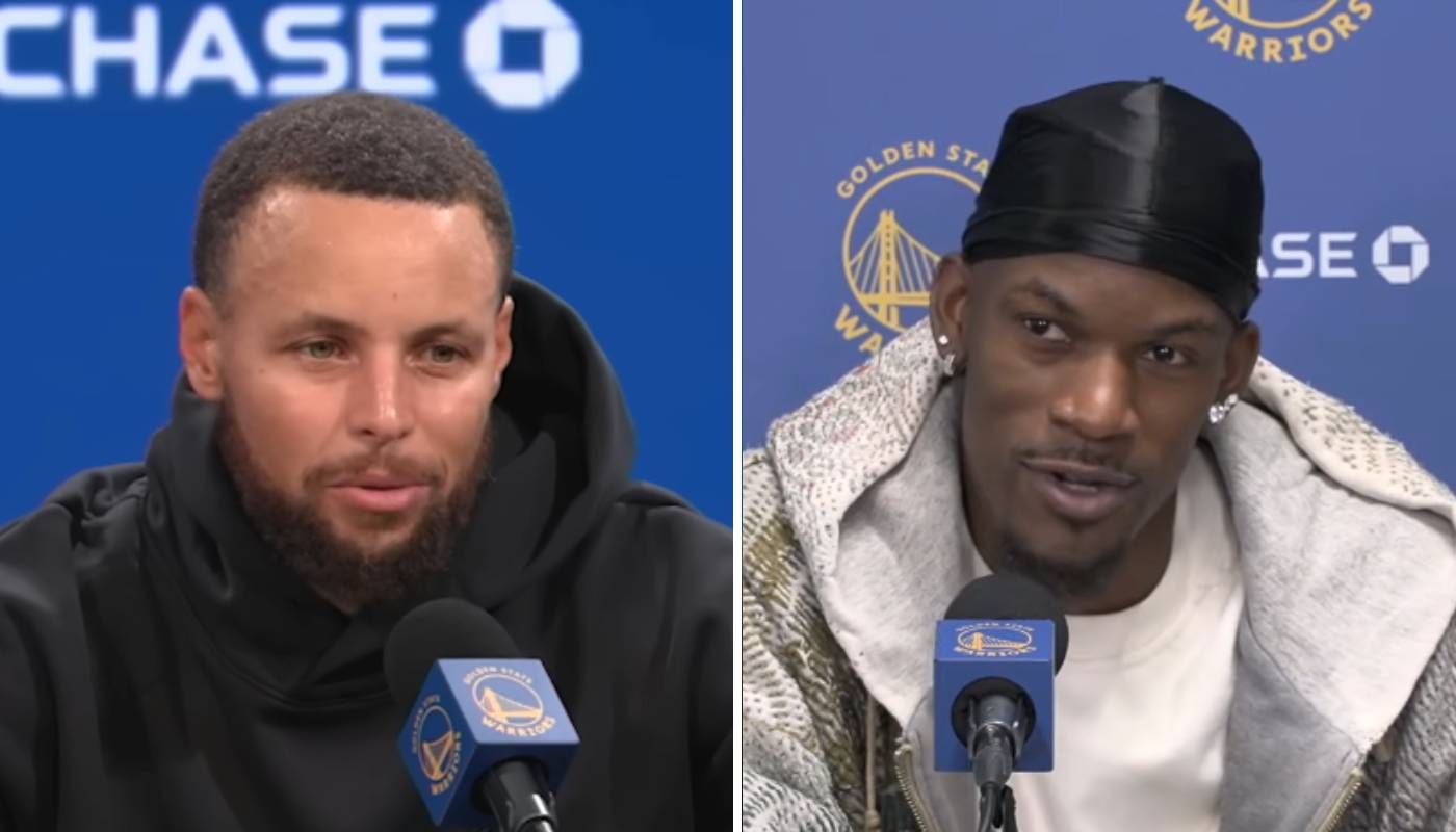 Stephen Curry et Jimmy Butler