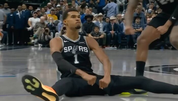 Victor Wembanyama avec les Spurs