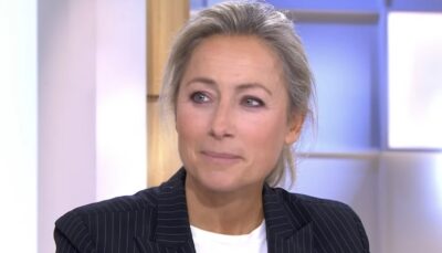 À 53 ans, le changement assumé d&rsquo;Anne-Sophie Lapix dans sa vie perso : « Je ne touche plus au…