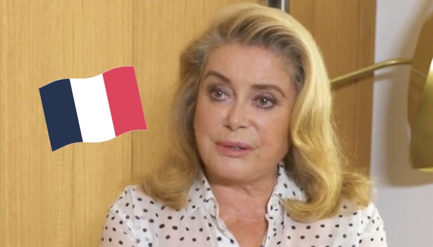 Catherine Deneuve évoque la France