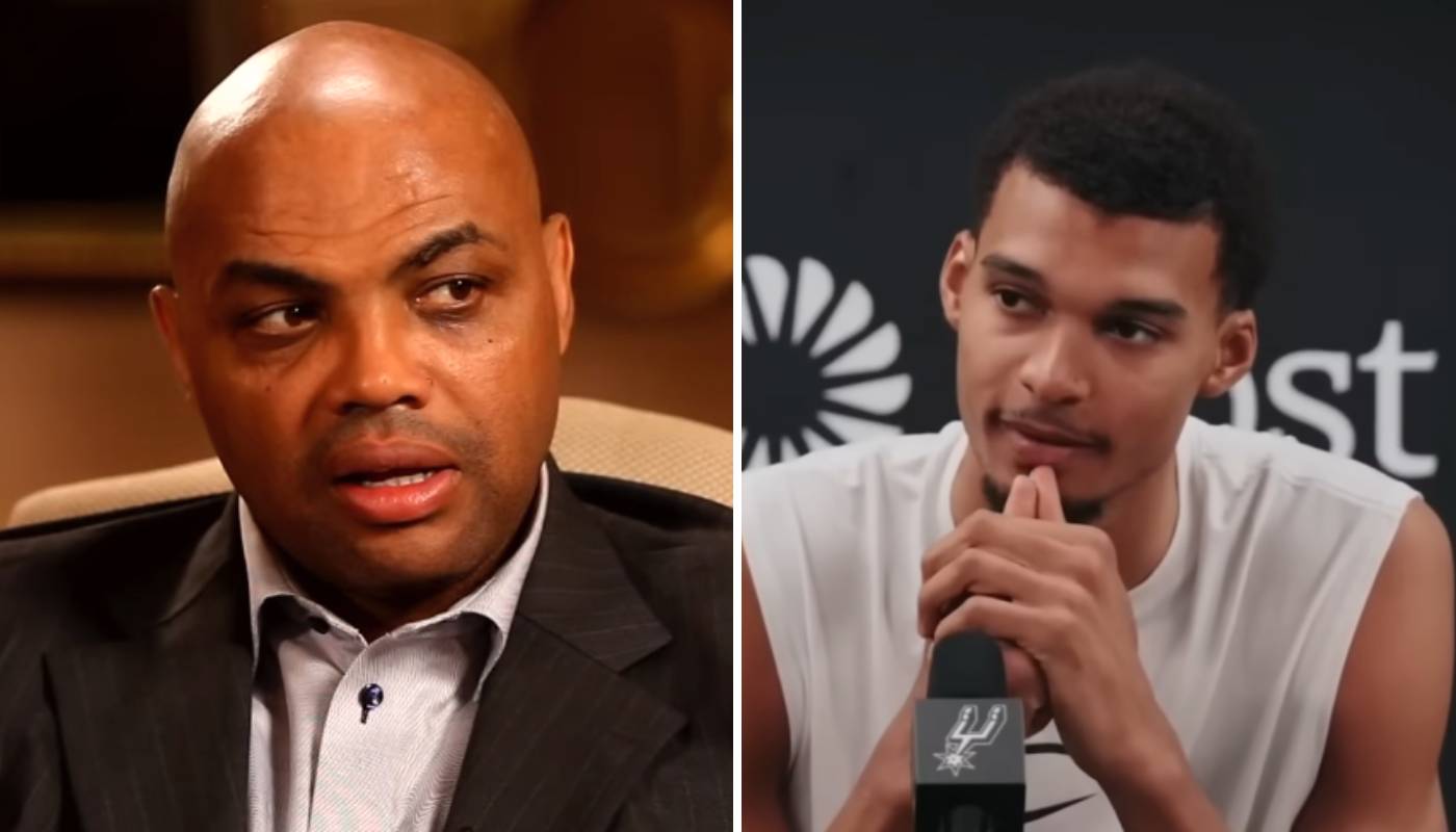 Charles Barkley et Victor Wembanyama