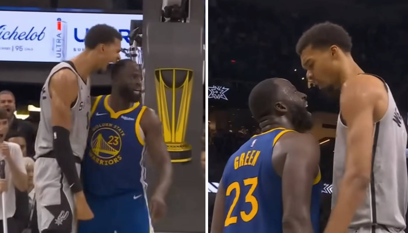 Draymond Green et Victor Wembanyama