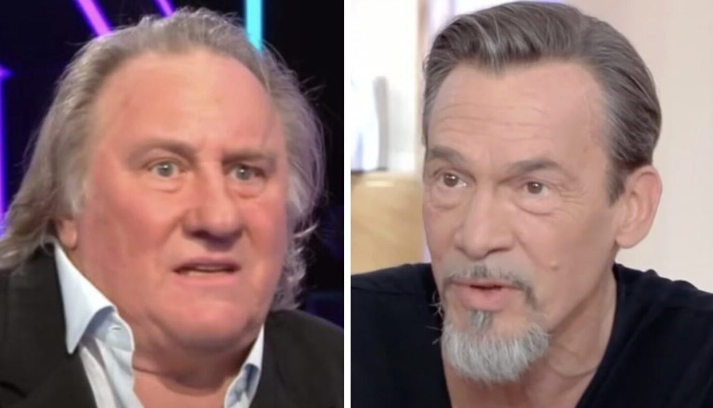 Florent Pagny et Gérard Depardieu