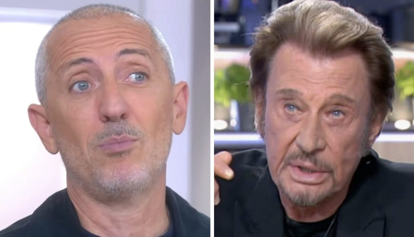 Gad Elmaleh et Johnny Hallyday