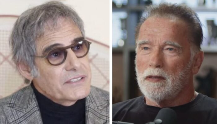 Gérard Lanvin et Arnold Schwarzenegger