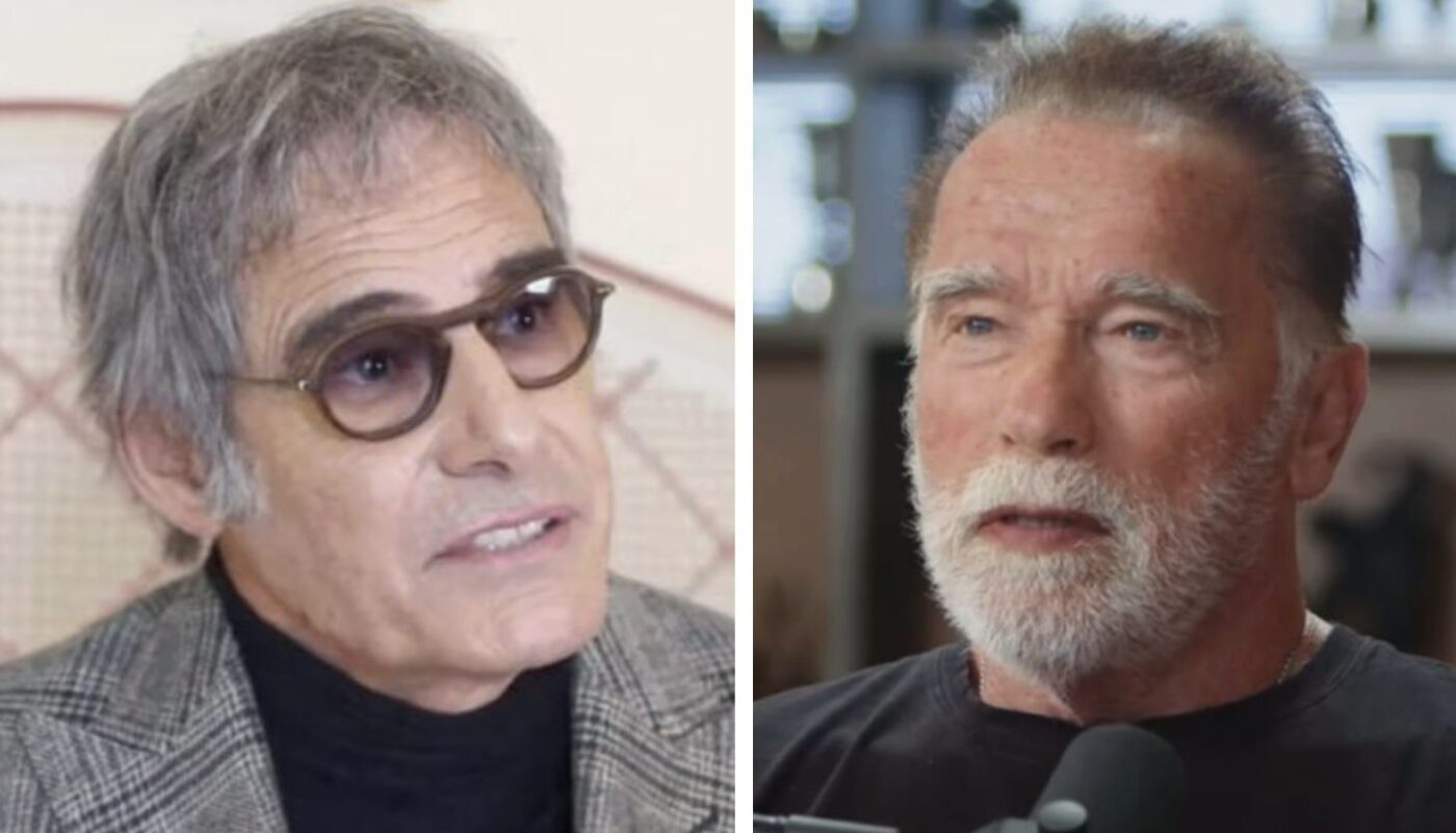 Gérard Lanvin et Arnold Schwarzenegger