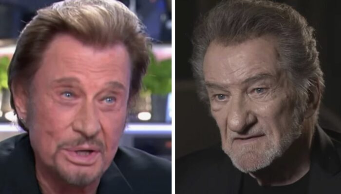 Johnny Hallyday et Eddy Mitchell