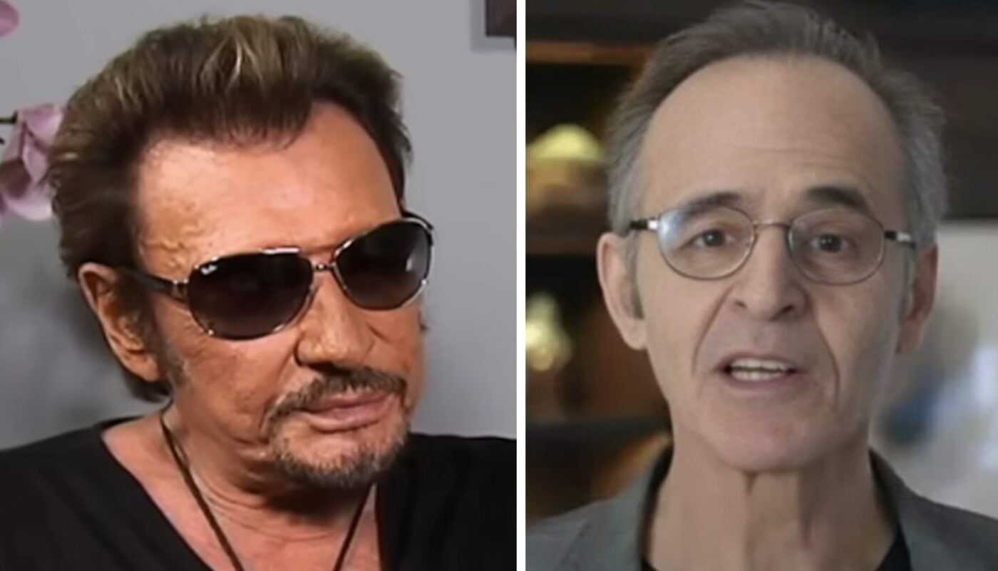 Johnny Hallyday et Jean-Jacques Goldman