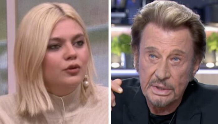 Louane et Johnny Hallyday