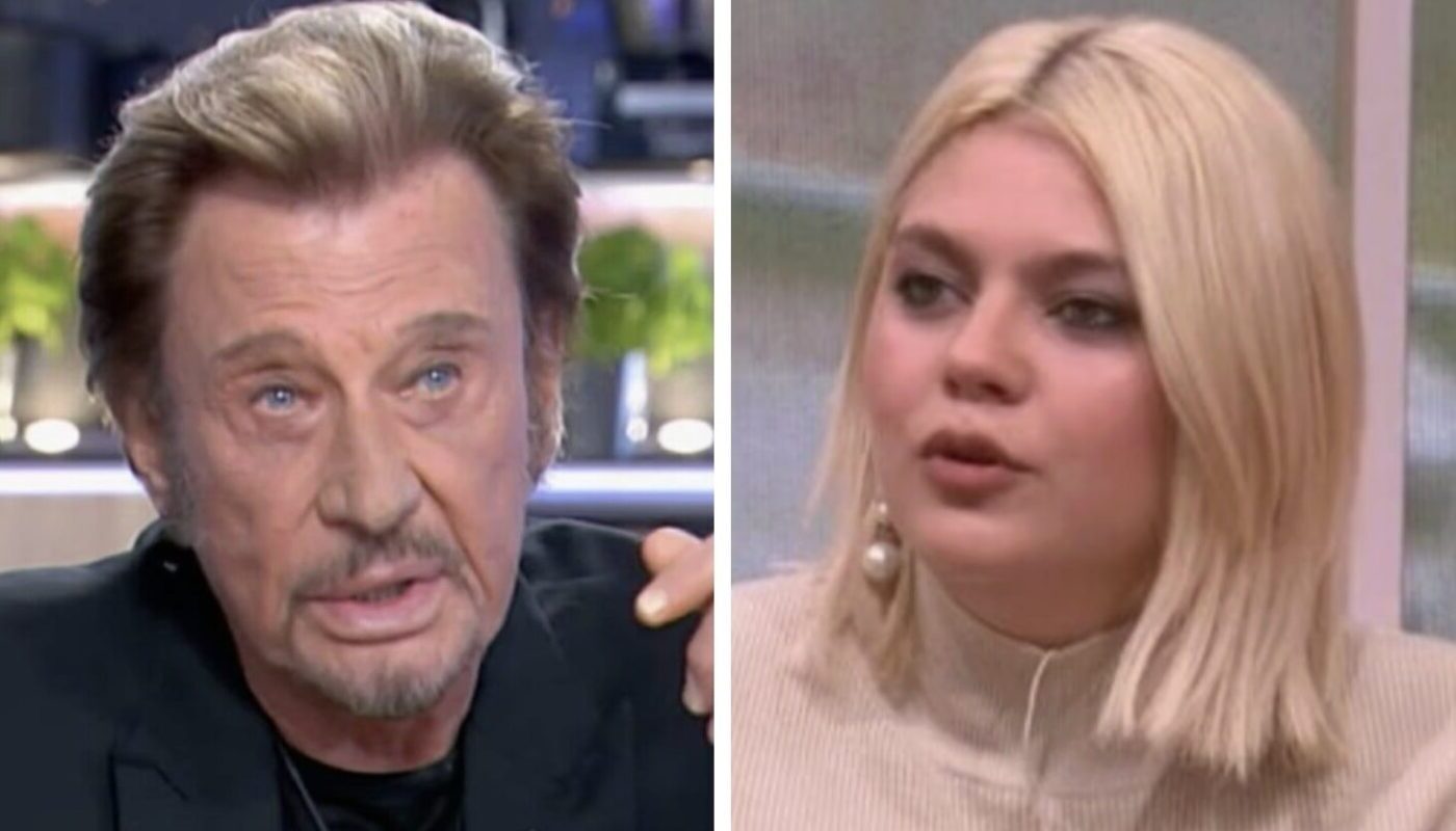 Louane et Johnny Hallyday