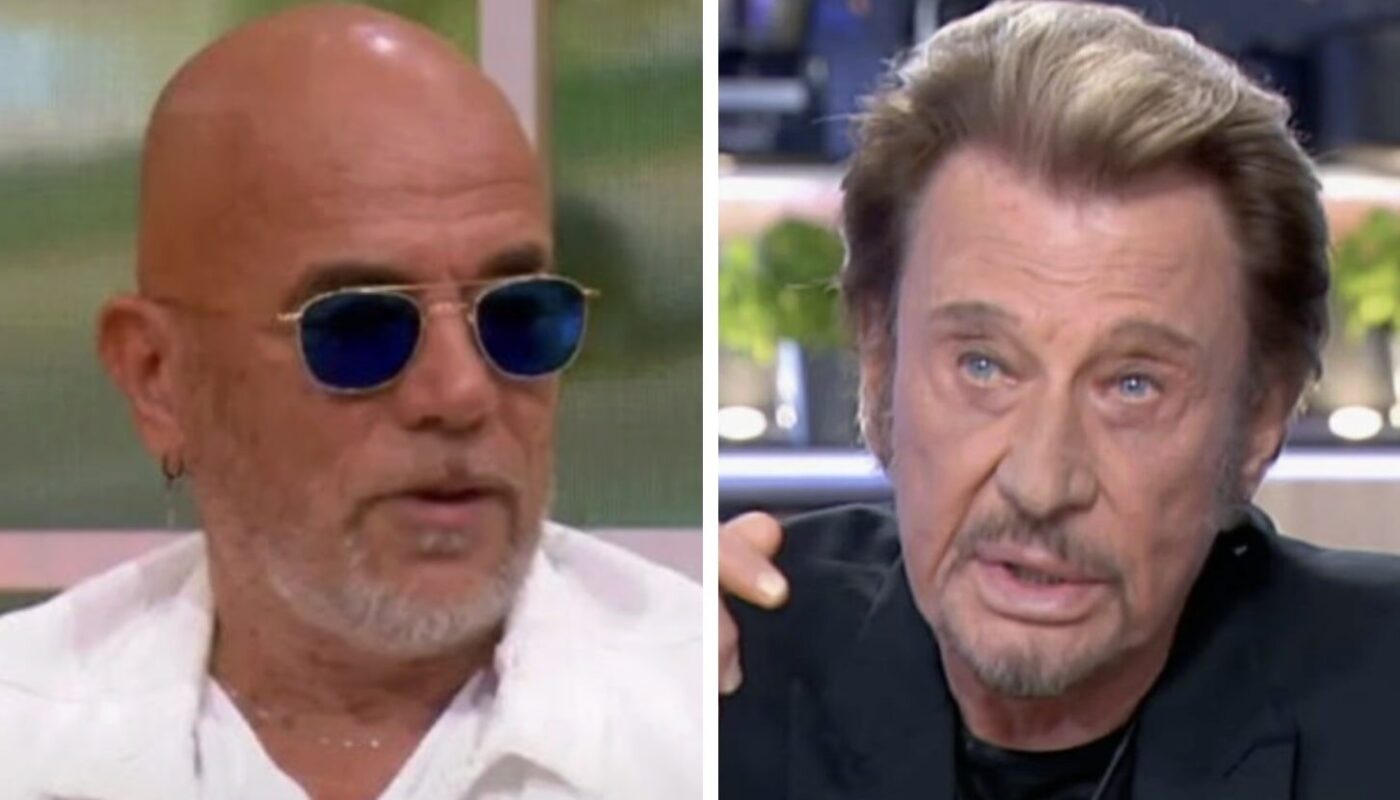 Pascal Obispo et Johnny Hallyday