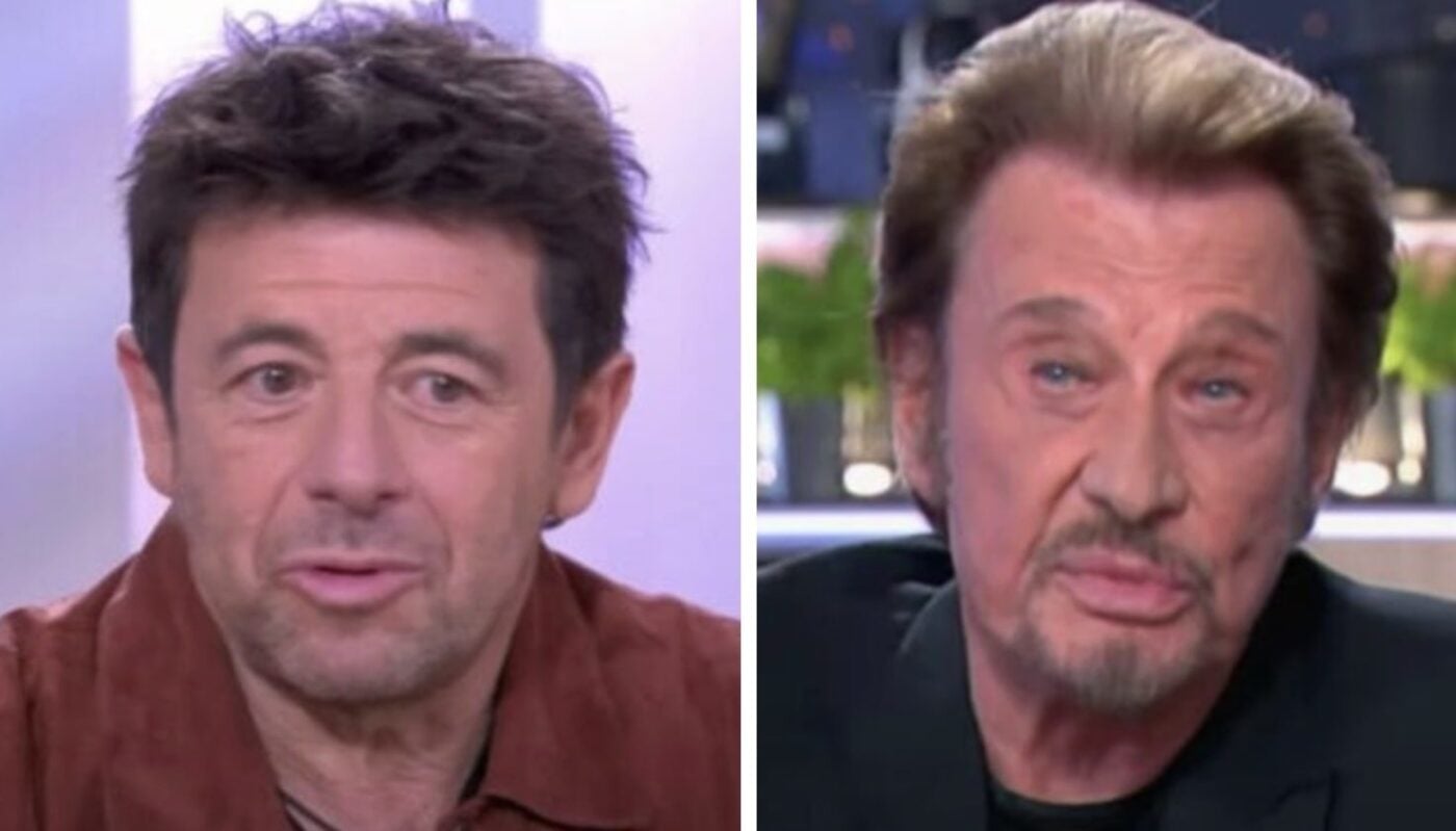 Patrick Bruel et Johnny Hallyday