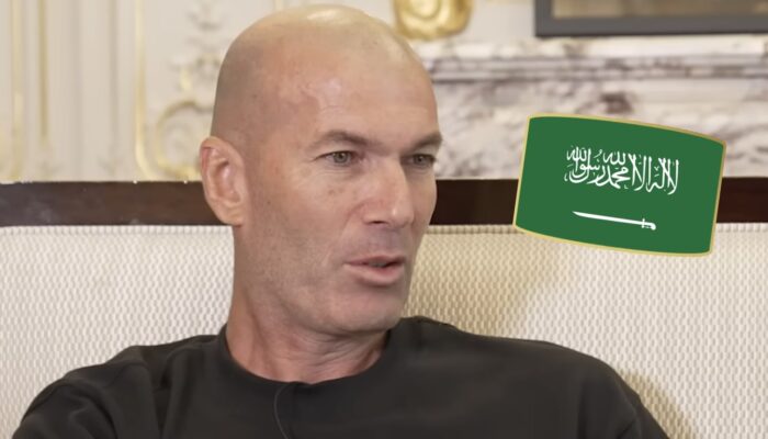 Zinédine Zidane évoque l'Arabie saoudite