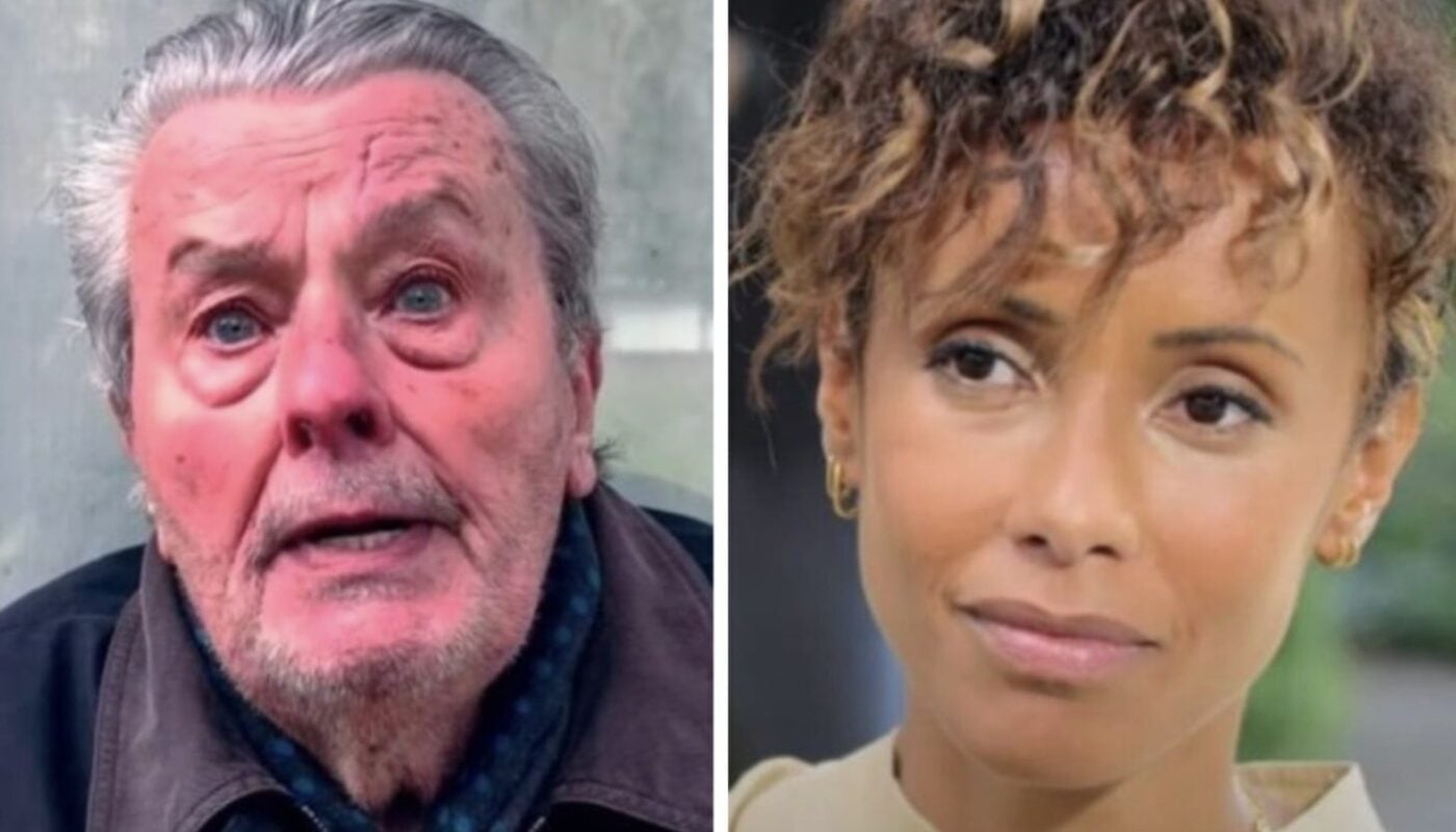 Alain Delon et Sonia Rolland