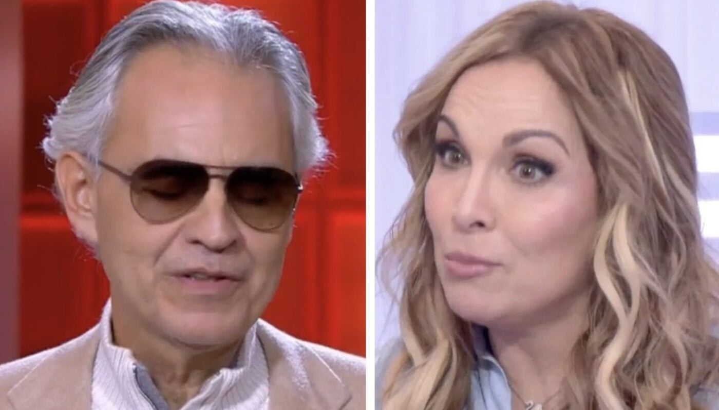 Andrea Bocelli et Hélène Ségara