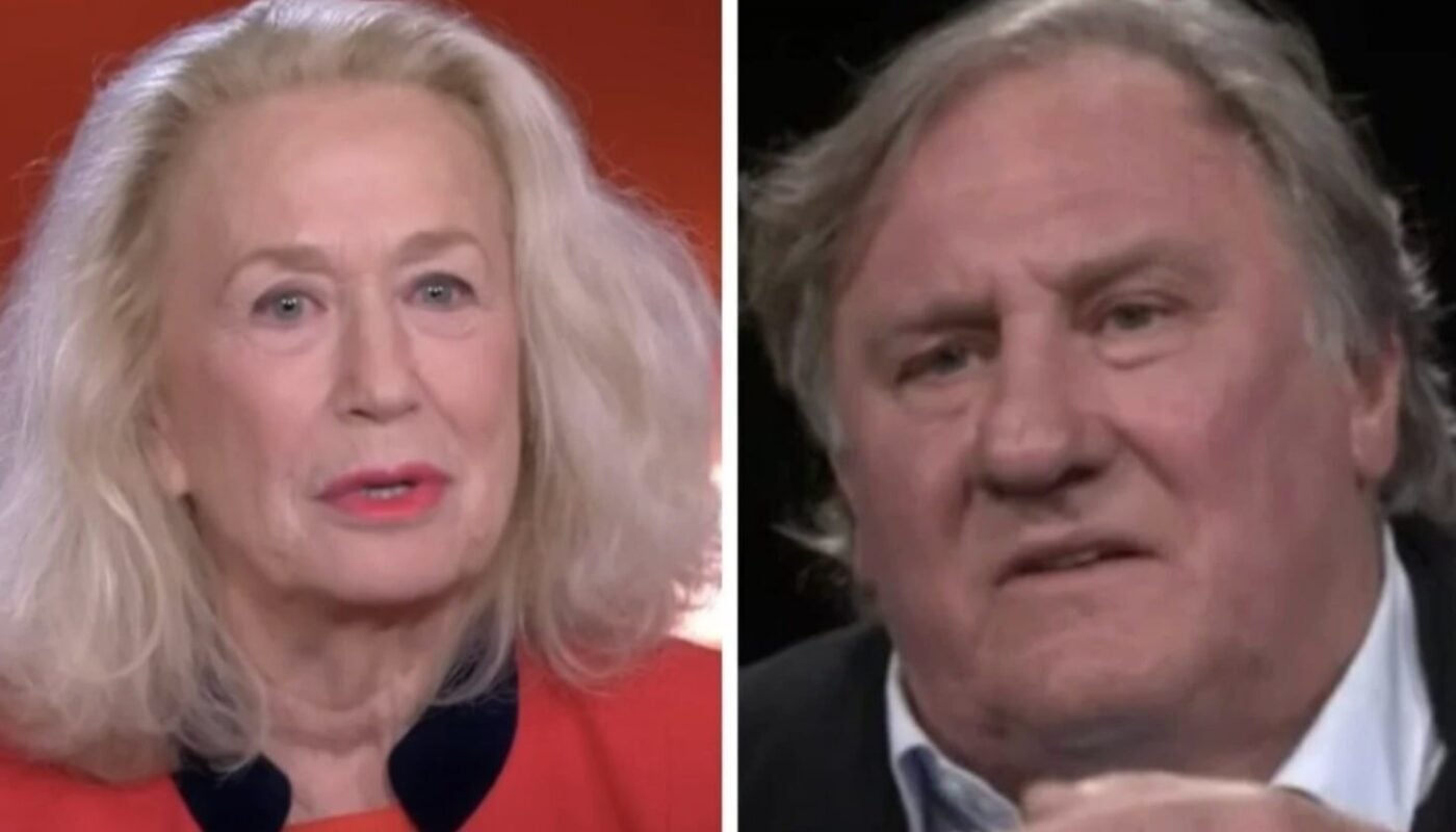 Brigitte Fossey et Gérard Depardieu