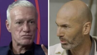 Zinédine Zidane sans langue de bois sur Didier Deschamps en tant que joueur : « Lui, bon, c&rsquo;était pas…