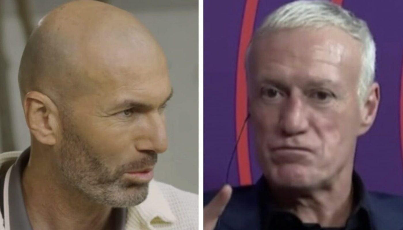 Didier Deschamps et Zinédine Zidane