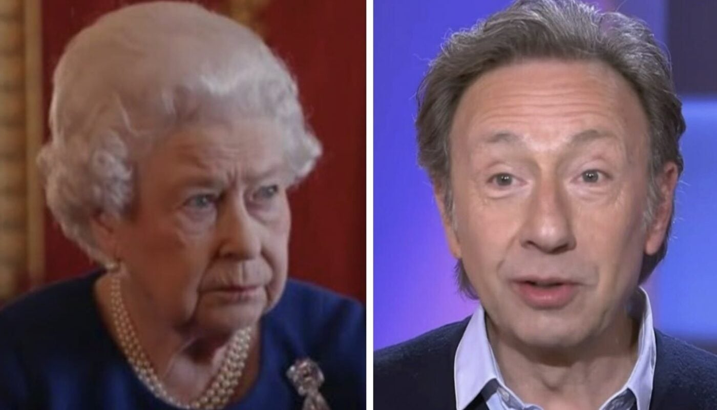 Elisabeth II et Stéphane Bern