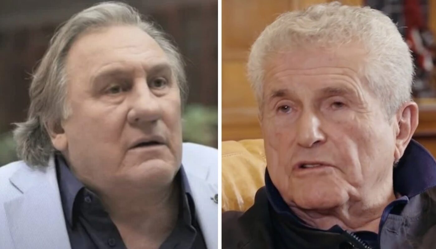 Gérard Depardieu et Claude Lelouch