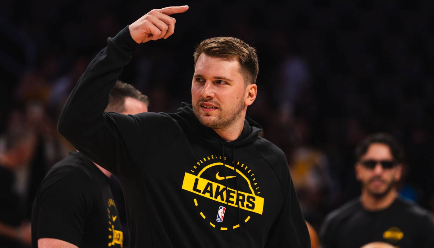 Luka Doncic avec les Lakers