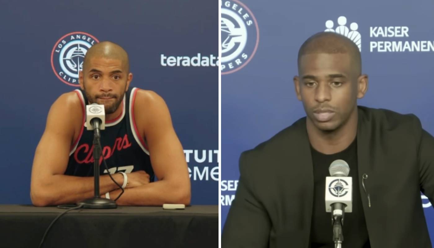 Nicolas Batum et Chris Paul