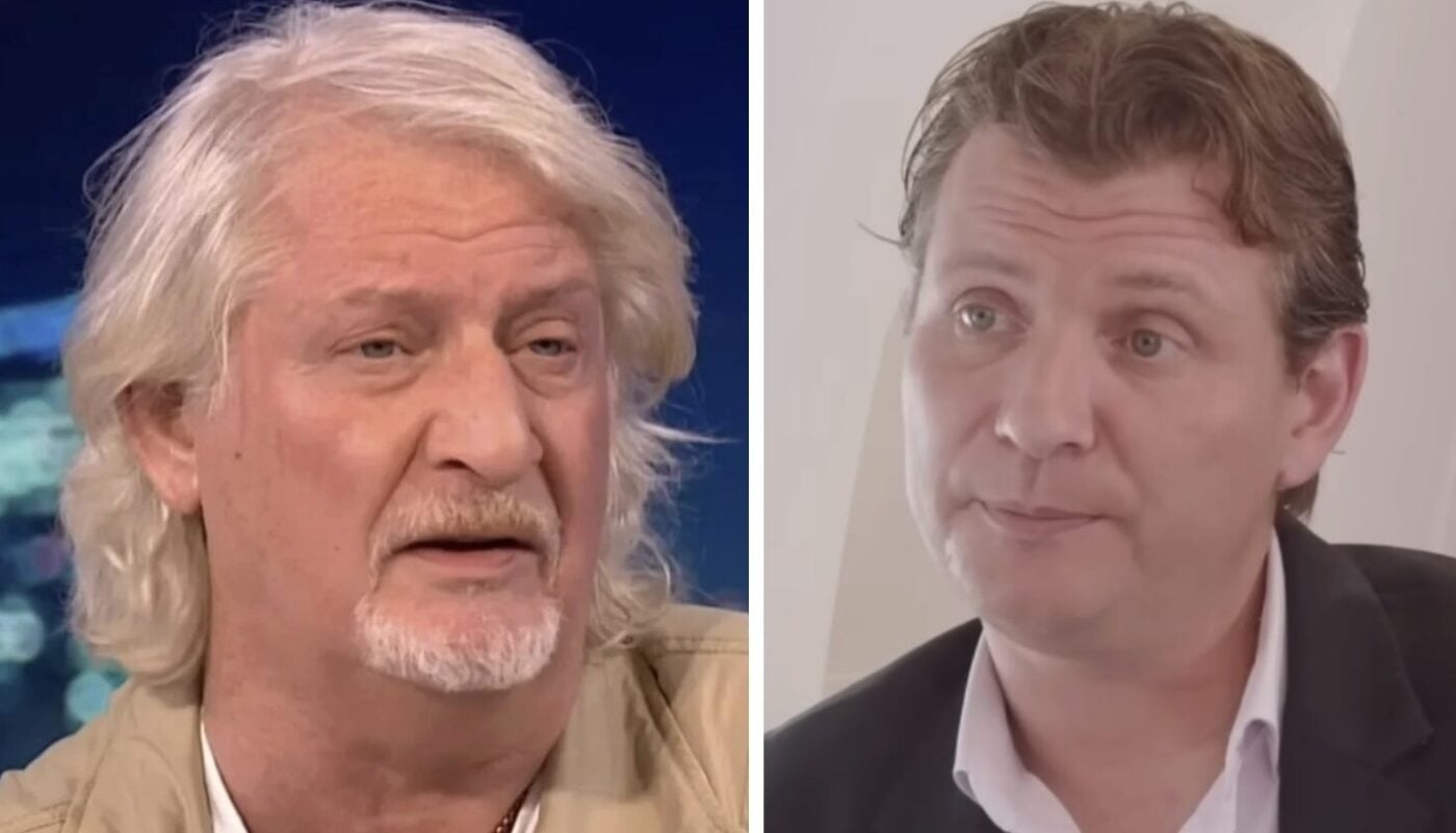 Patrick Sébastien et Olivier Villa