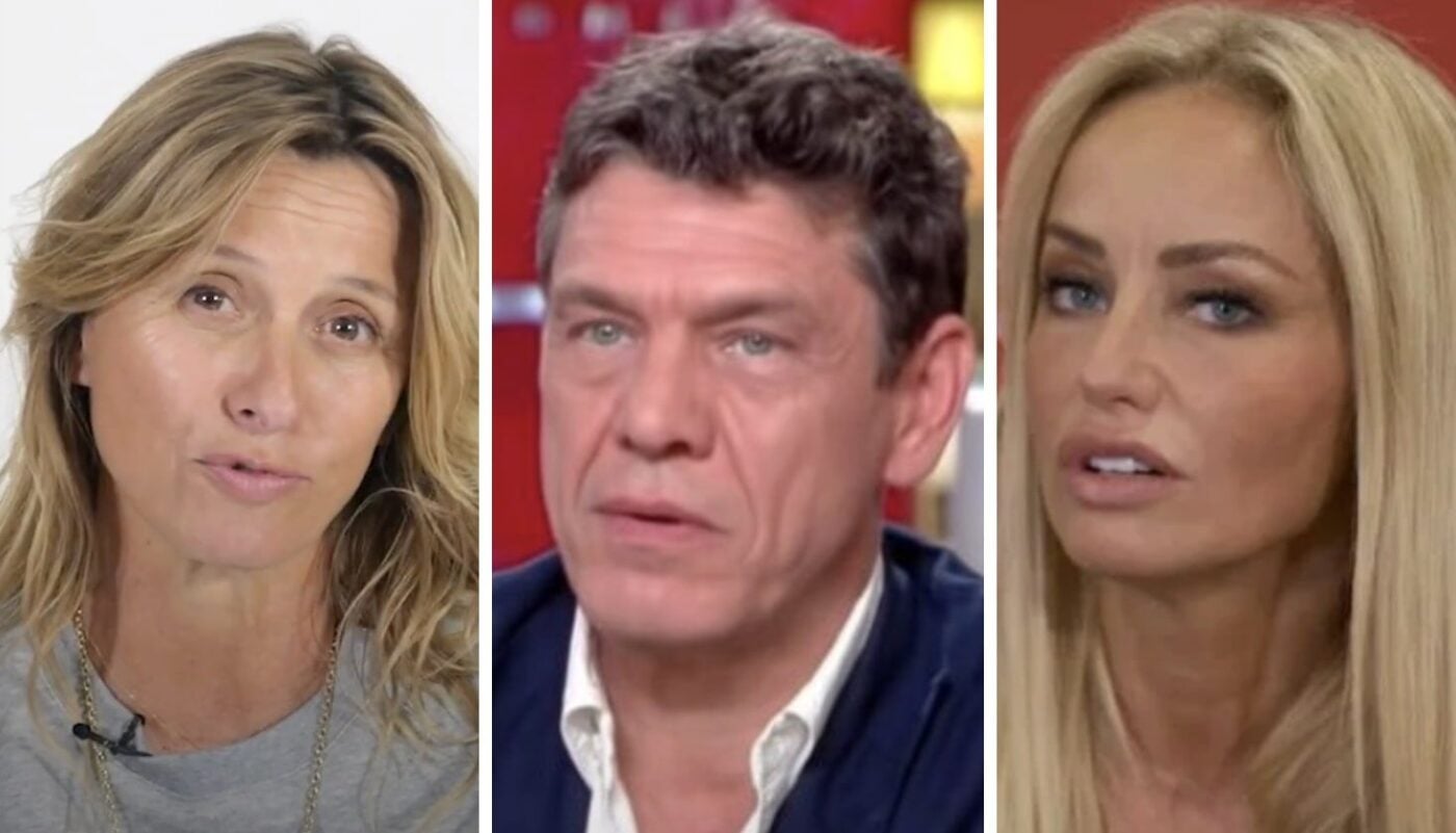 Sarah Poniatowski, Marc Lavoine et Adriana Karembeu