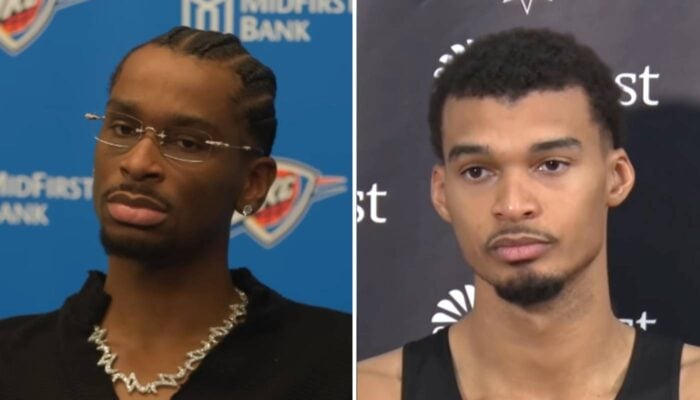 Shai Gilgeous-Alexander et Victor Wembanyama