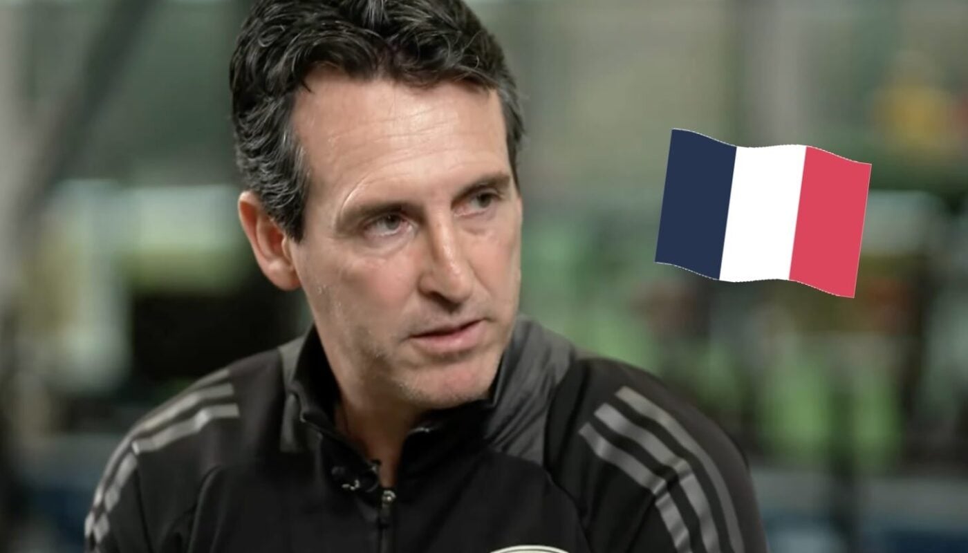 Unai Emery évoque la France