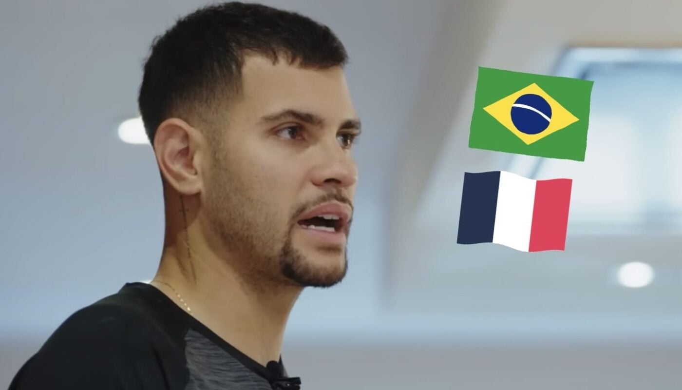 Le Brésilien Bruno Guimaraes évoque la France