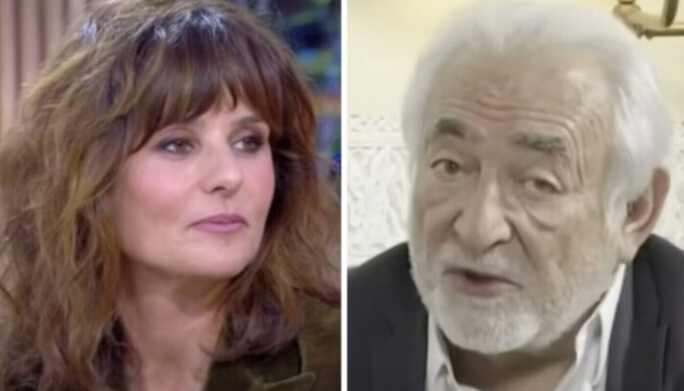 Faustine Bollaert et Dominique Strauss-Kahn