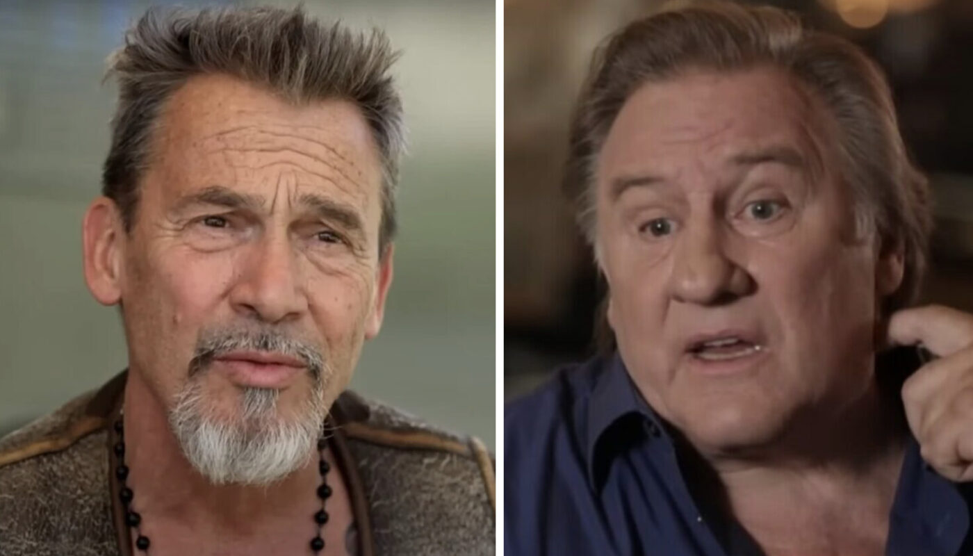 Florent Pagny et Gérard Depardieu