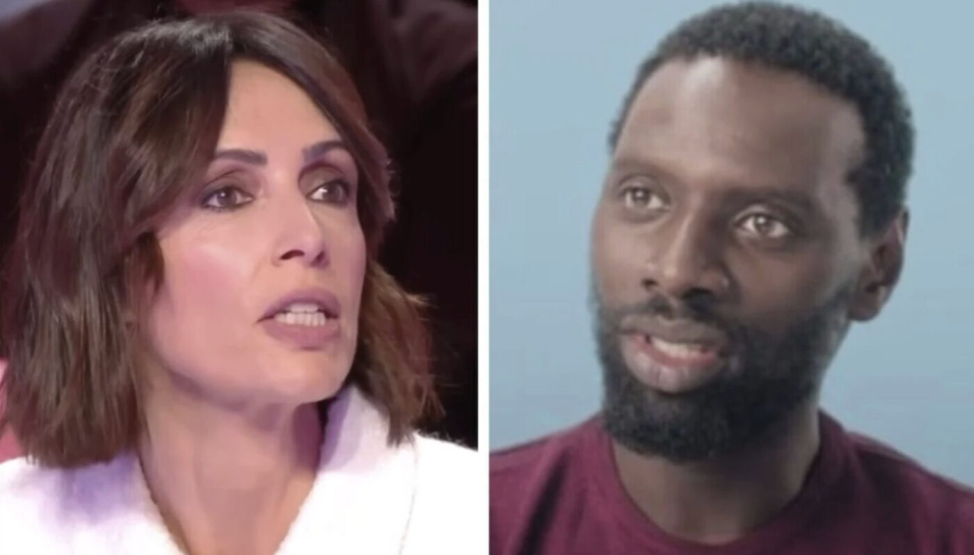 Géraldine Maillet et Omar Sy