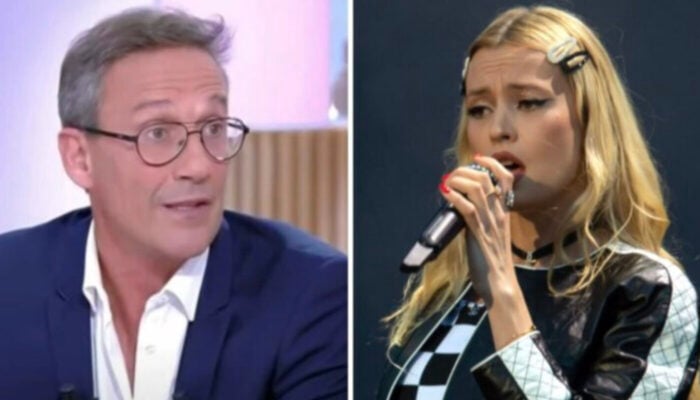 Julien Courbet et Angèle