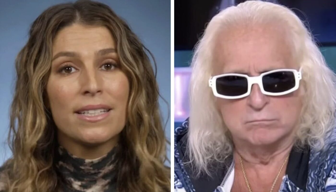 Laury Thilleman et Michel Polnareff