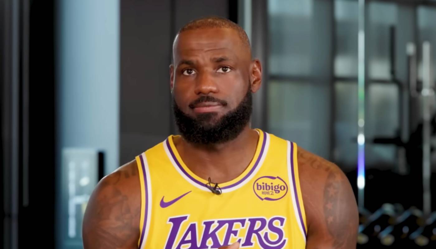 LeBron James pour les Lakers