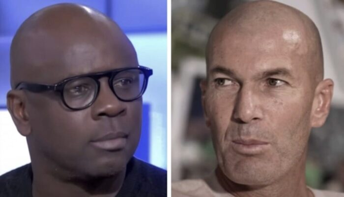 Lilian Thuram et Zinédine Zidane