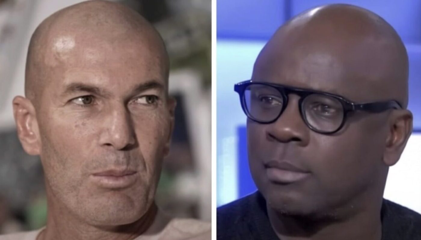 Lilian Thuram et Zinédine Zidane