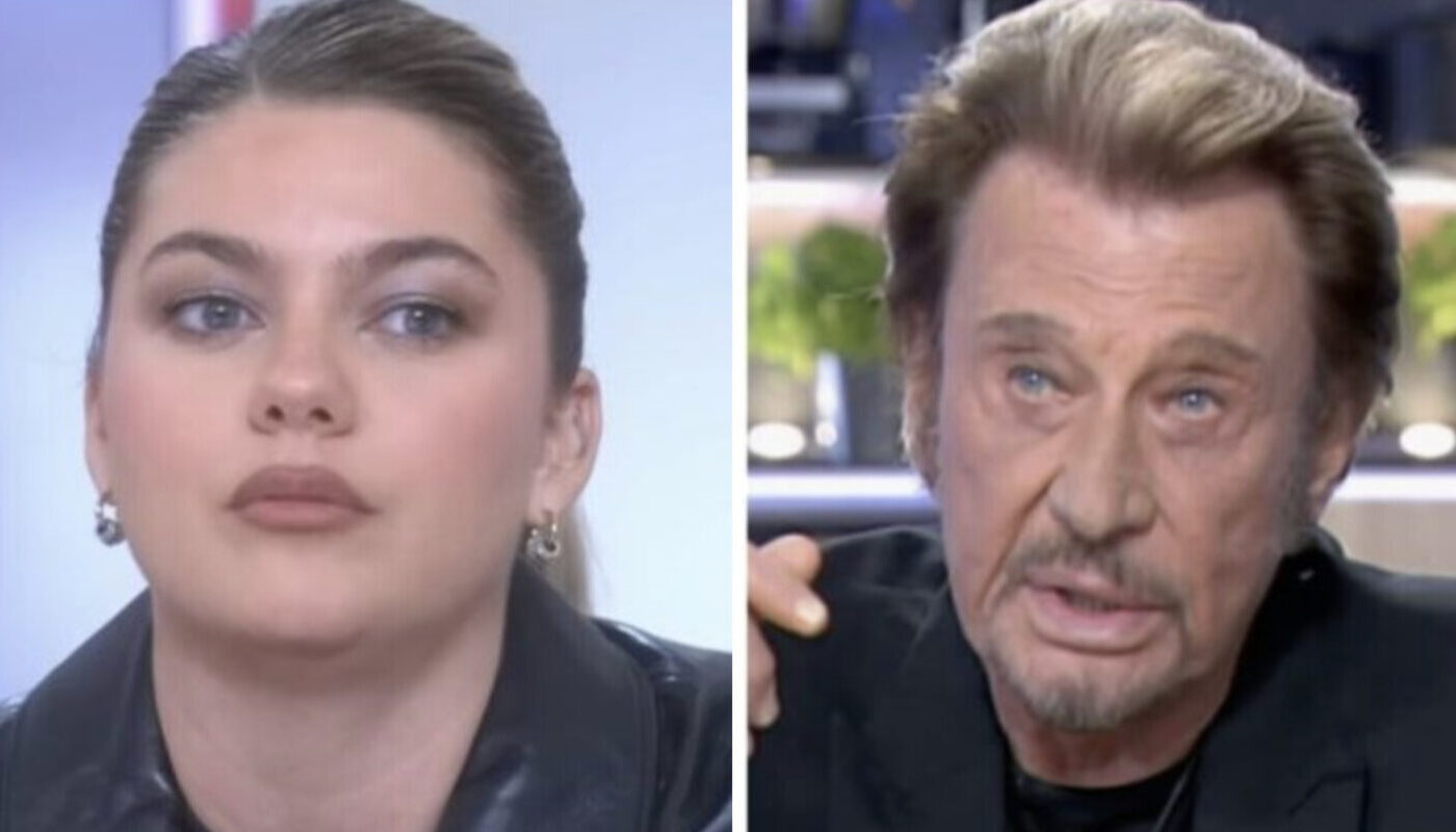 Louane et Johnny Hallyday